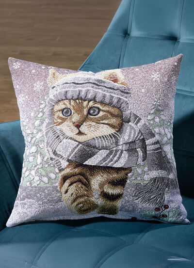 Kissenbezug aus hochwertigem Gobelin 