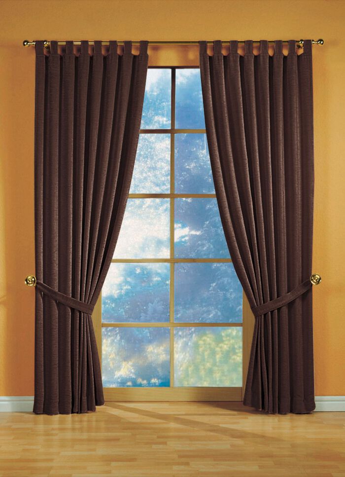 Fensterdekoration aus schwerer Thermo-Chenille-Qualit&auml;t 