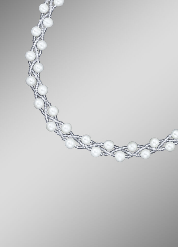 Schmuck-Set 2 teilig mit S&uuml;&szlig;wasser-Zuchtperlen 