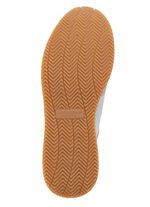 Waldl&auml;ufer Schn&uuml;rschuh mit zart schimmerndem Nappaleder mit Textil-Besatz 