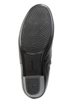 Waldl&auml;ufer, bequeme Damen-Stiefeletten, Weite K, mit herausnehmbarem Fu&szlig;bett SCHWARZ