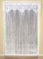 Fadenstore mit Bordüre 