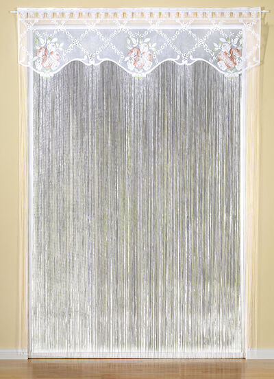 Fadenstore mit Bordüre 