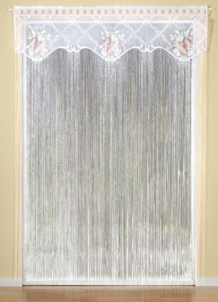 Fadenstore mit Bordüre 