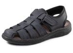 GINO GALANTE, klassische Herren-Sandalen, aus Leder 