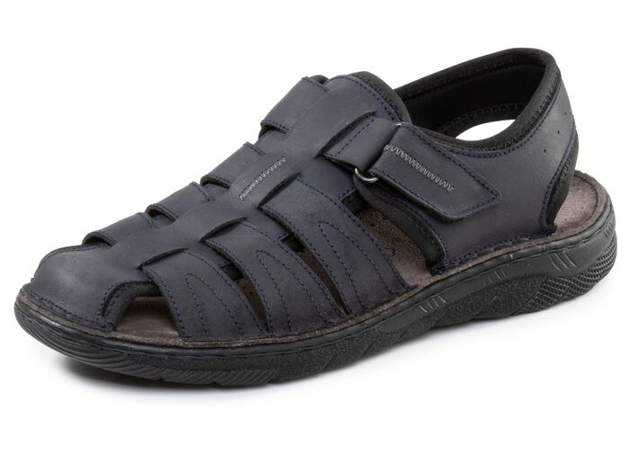 GINO GALANTE, klassische Herren-Sandalen, aus Leder 