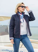 Jacke mit Reißverschlussleiste MARINE