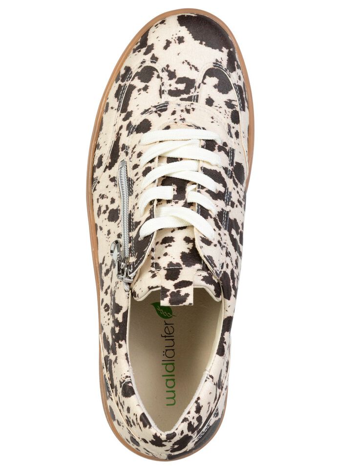 Waldl&auml;ufer, modische Damen-Sneaker, Weite H, mit herausnehmbarem Fu&szlig;bett BRAUN