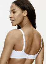 Triumph Amourette Minimzer-B&uuml;gel-BH mit Elastikspitze WEISS