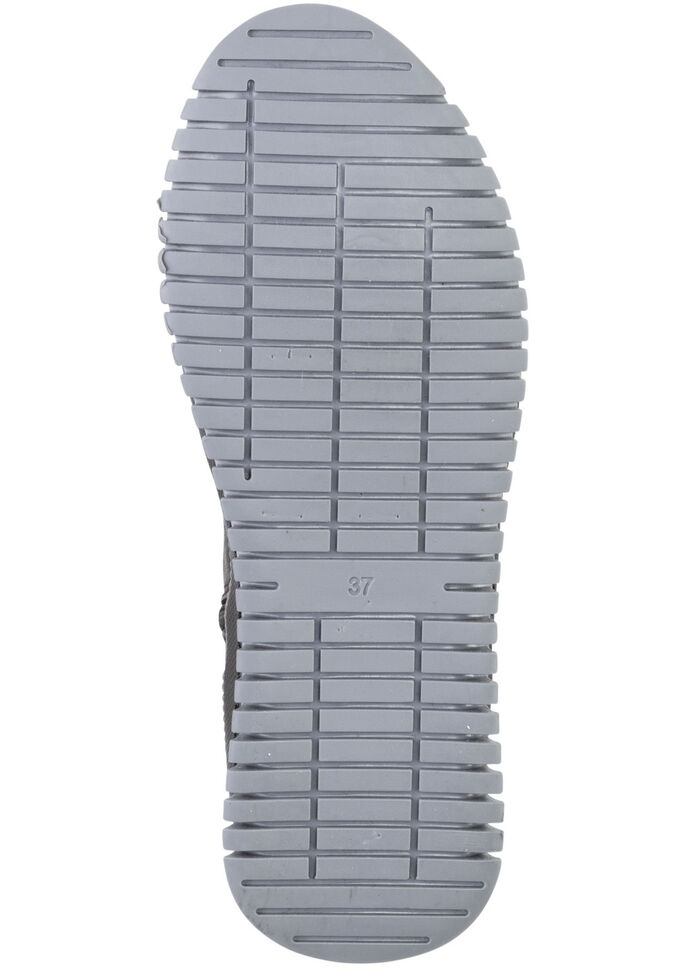 Gemini Schnür-Bootie aus weichem Rind-Nappaleder SCHWARZ