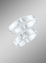 Trauring mattiert und gl&auml;nzend 