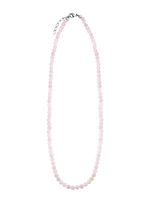 Halskette mit echtem Rosenquarz 