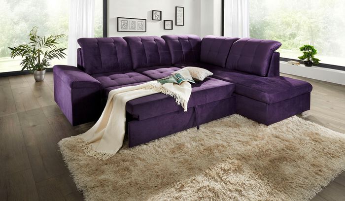 Polsterecke mit Funktion LILA