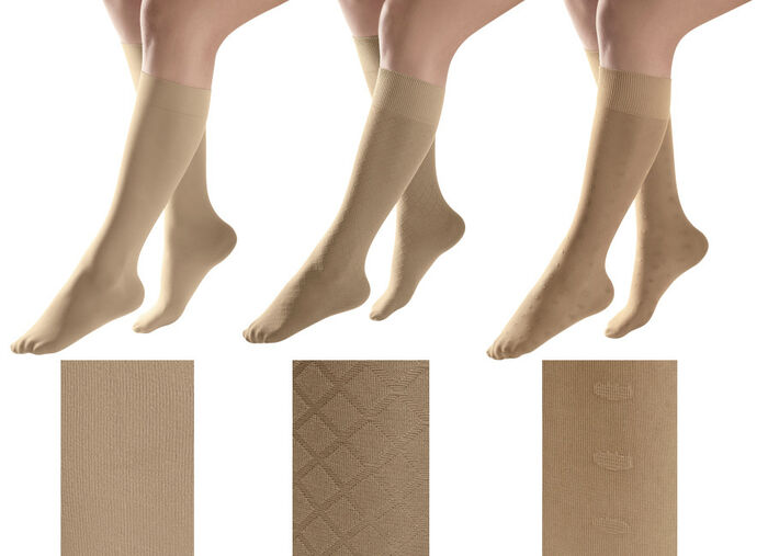 medosan Kompressions-Kniestrümpfe BEIGE