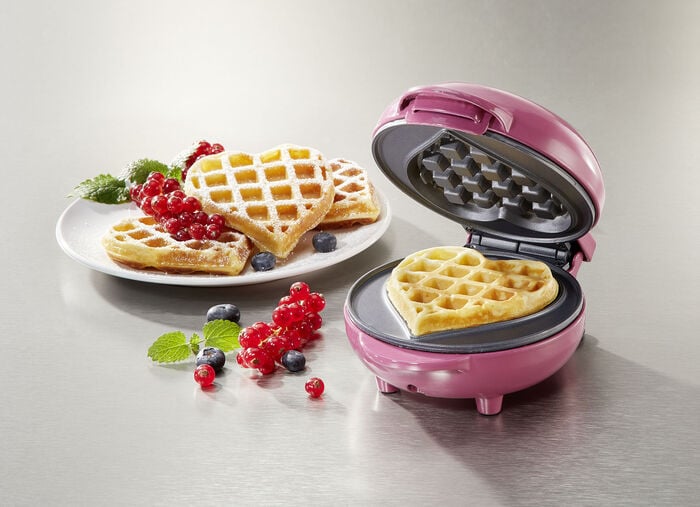 Mini-Waffeleisen mit Antihaftbeschichtung BEERE
