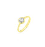 Entzückender Damenring mit Brillant 