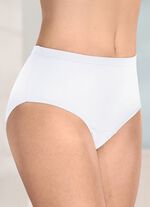 Viererpack Slips mit Gummizug im Bund 2X MARINE, 2X WEISS