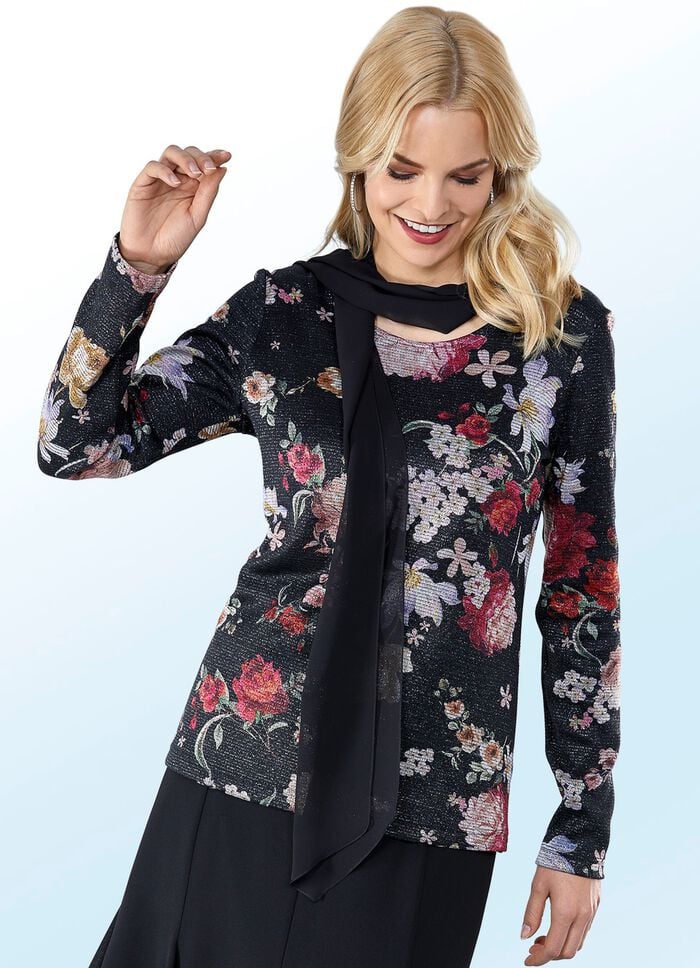 Pullover mit Schluppe 