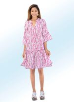 Kleid in Batik-Optik 