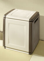 Gartenboxen aus robustem Polypropylen BEIGE