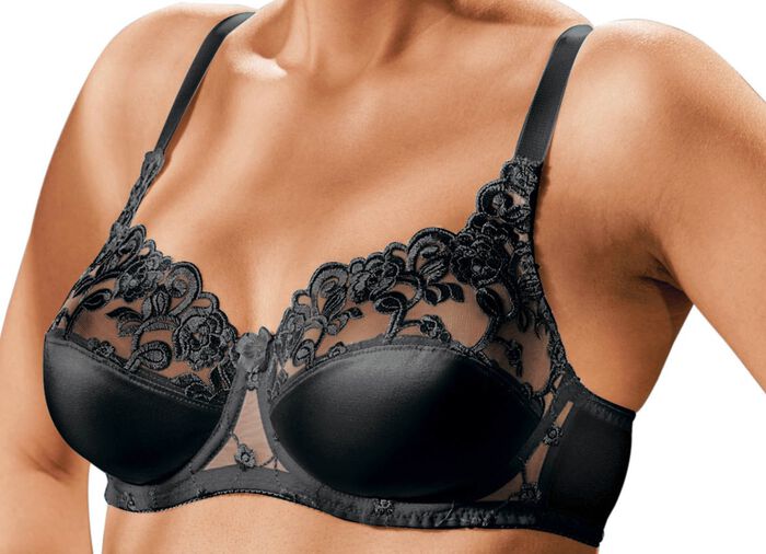 Naturana Zweierpack B&uuml;gel-BH mit T&uuml;llstickerei im Vorderteil 