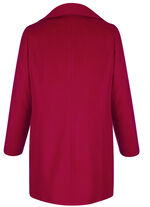 Wolljacke mit verdeckter Druckerleiste 