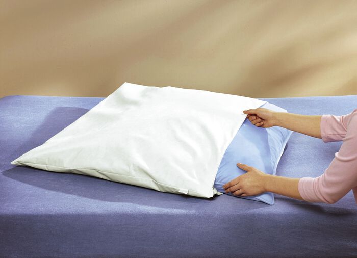 Allergikervollschutzbez&uuml;ge, verschiedene Ausf&uuml;hrungen WEISS