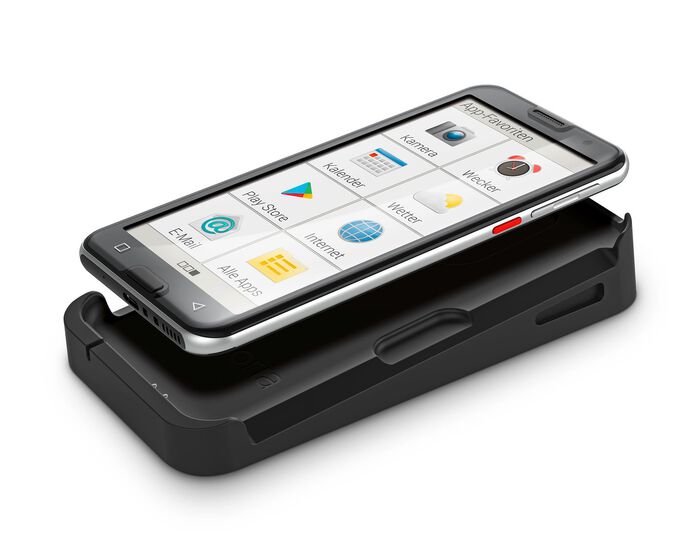 Smartphone Emporia.5 mit gro&szlig;em Display 