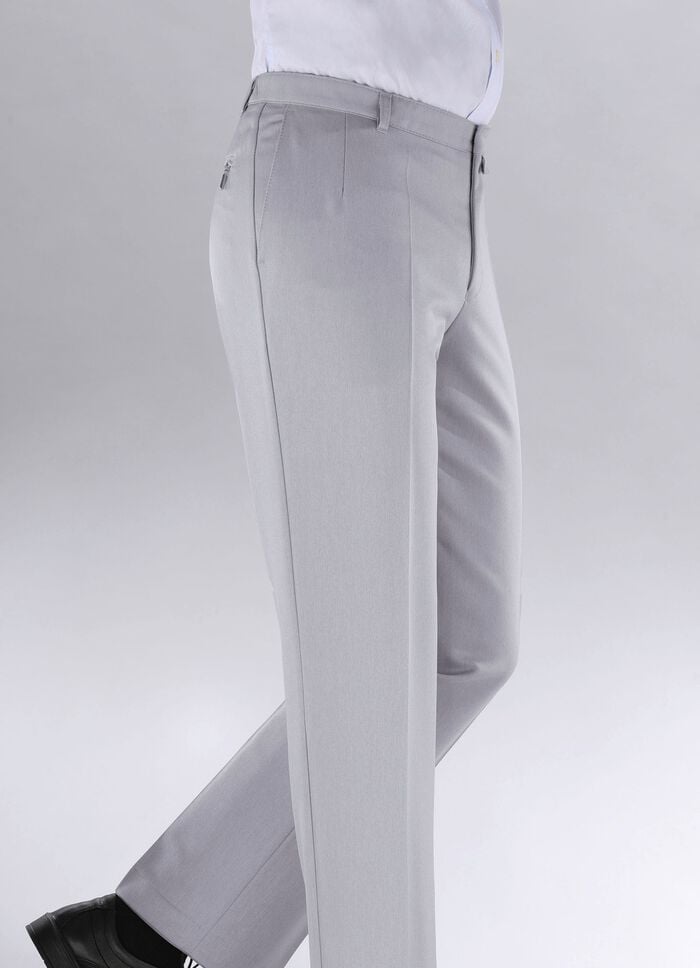 "Klaus Modelle"-Unterbauchhose in 4 Farben HELLGRAU MELIERT