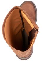 Andrea Conti, klassische Damen-Stiefel, mit Innenrei&szlig;verschluss BRAUN