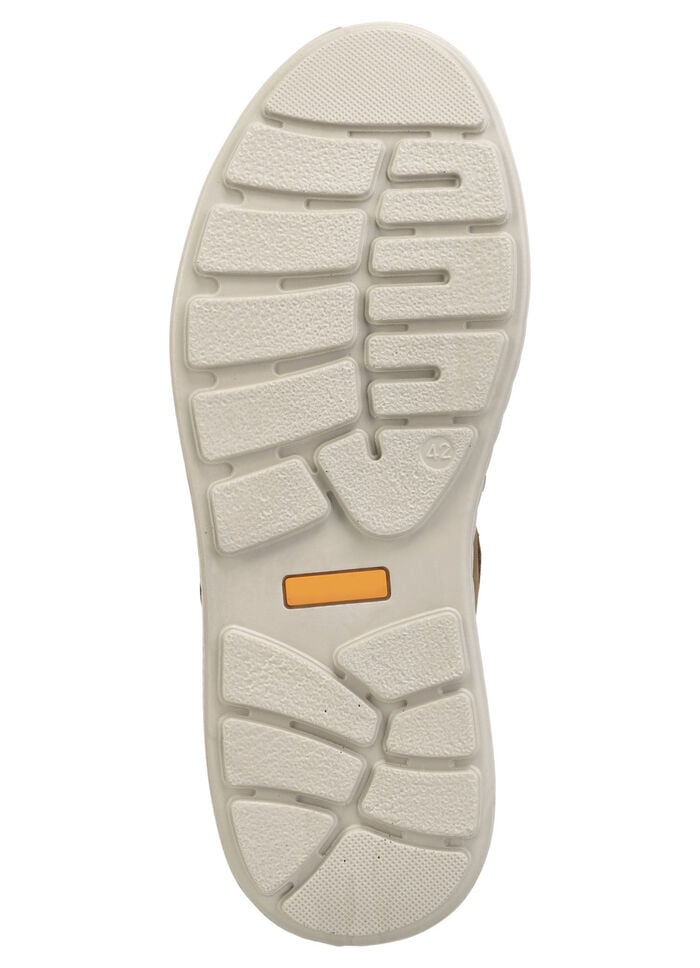 GINO GALANTE, bequeme Herren-Slipper, Weite H, mit herausnehmbarem Fu&szlig;bett COGNAC