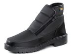 Stiefelette aus Synthetikmaterial SCHWARZ