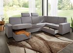 Wohnlandschaft mit Bettfunktion 