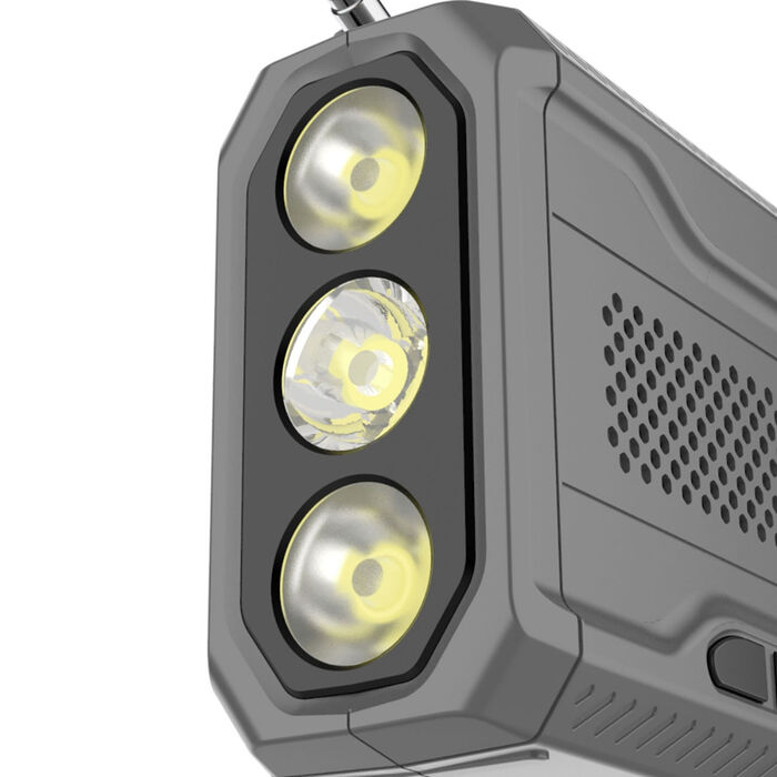 Solarkurbel-Radio mit DAB+ und UKW-Tuner 