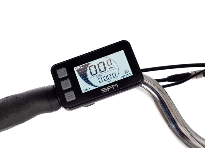 Zeitlos, elegantes City-E-Bike mit komfortabler Ausstattung   