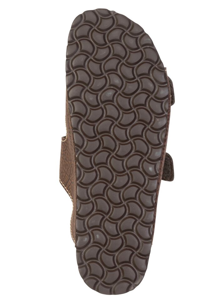 Klassische Herren-Pantoletten, mit verstellbaren Schlie&szlig;en 