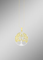 Lebensbaum-Anh&auml;nger aus Silber 