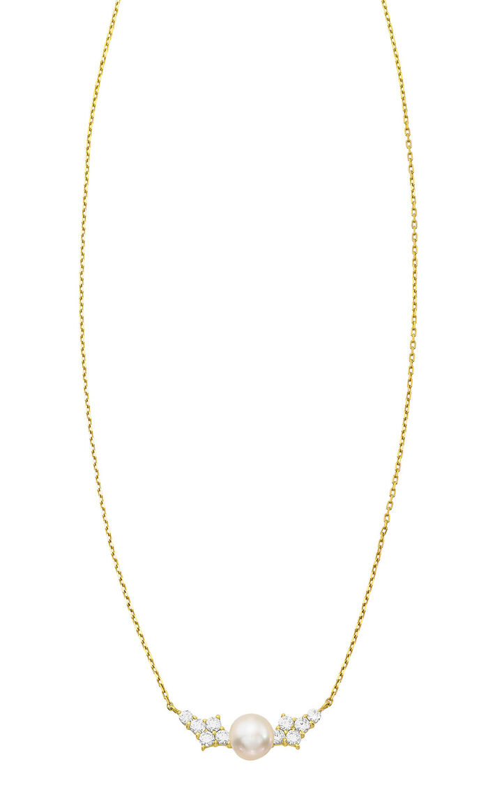 Halskette mit S&uuml;&szlig;wasser-Zuchtperle 