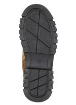 Gemini, modische Damen-Stiefeletten, Winterschuhe, Weite G, mit herausnehmbarem Fußbett CAMEL