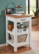 Beistelltisch aus Massivholz 