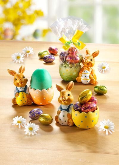 Eierbecher mit s&uuml;&szlig;er F&uuml;llung, 3er-Set 