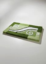 Badvorleger mit rutschhemmend beschichteter R&uuml;ckseite 