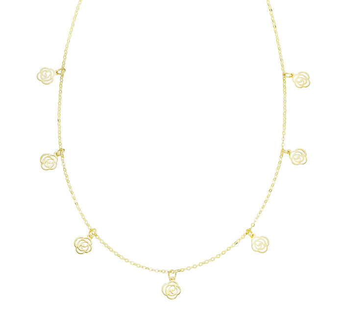 Tolle Ankerkette mit Rosen 