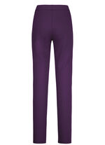 Hose mit figurg&uuml;nstiger Teilungsnaht BROMBEER