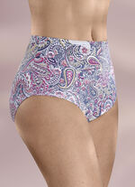 F&uuml;nferpack Slips mit farbharmonischen Paiselydessin 