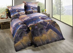 Digitalbedruckte Bettwäsche-Garnitur in Microfaser-Qualität 