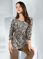 Hübsches Shirt mit 3/4-langen Ärmeln 