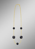 Halskette mit echtem Achat 