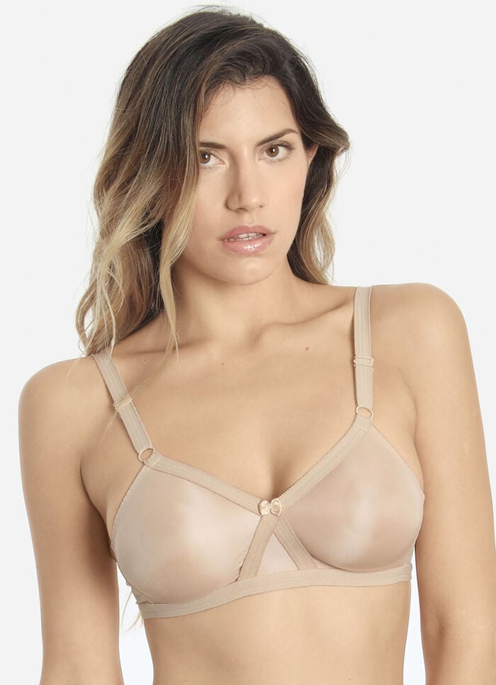 Sassa Dreierpack BH in verschiedenen Farbstellungen 1X WEISS, 1X PUDER, 1X SCHWARZ