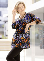 Wundersch&ouml;nes Longshirt mit Pl&auml;ttchenzier 